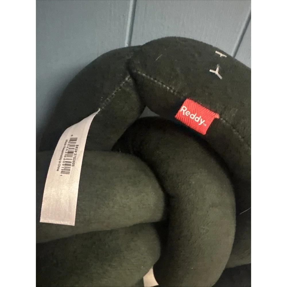 Reddy Dog Toy Snuffle Pet Mat Plush Stuffed‎ Green KNOT Chew Toy Cushion NWOT